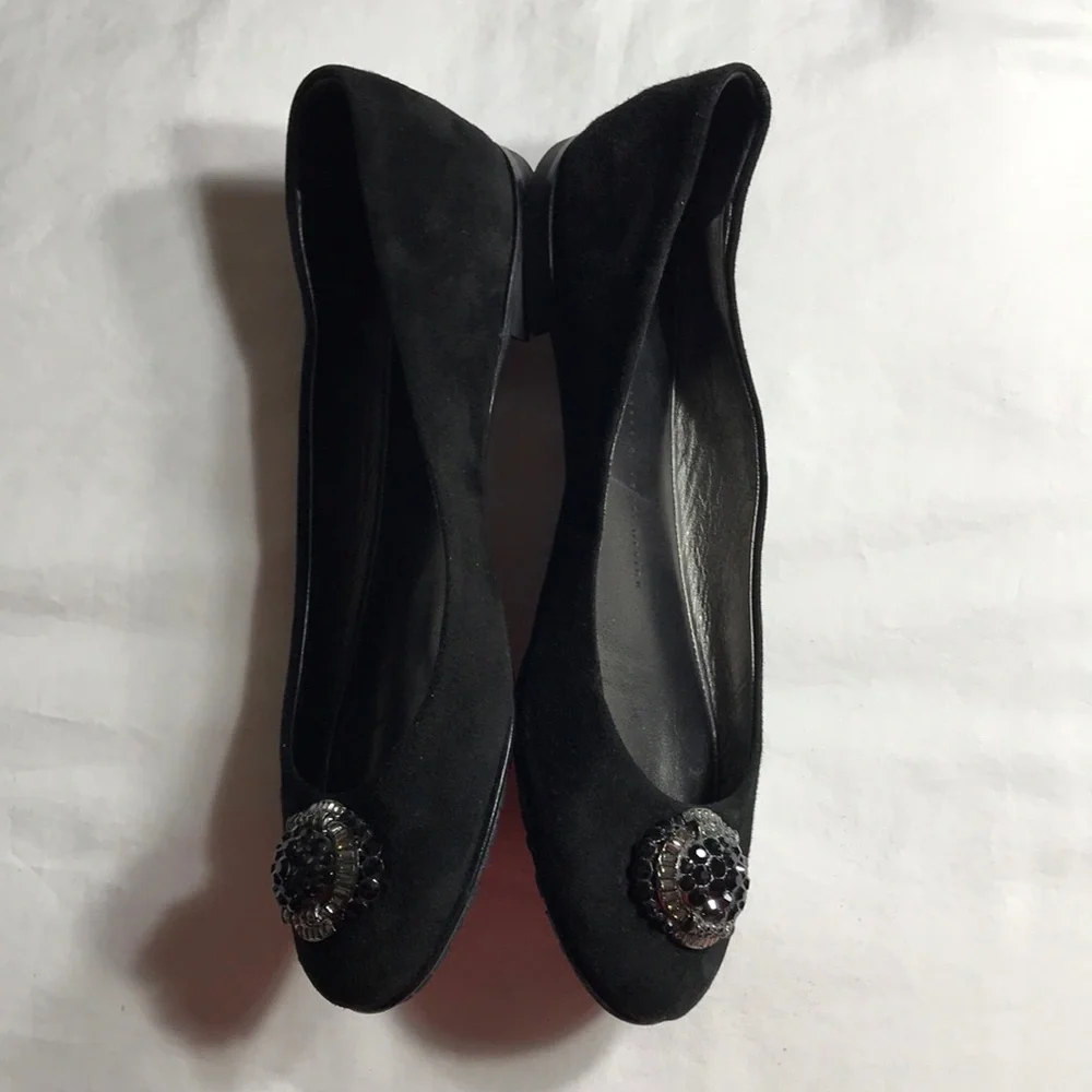Giuseppe Zanotti Flats - Black Suede, Size 10 US, with Dust Jacket - Picture 5 of 8